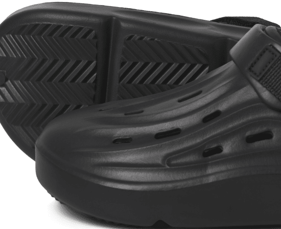 Jack & Jones Vincent Moulded Mules Black - Meeste jalatsid 40-52 - 