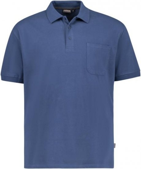 Adamo 139311 Poloshirt RF Denim Blue - Polosärgid - Meeste suured polosärgid 2XL – 8XL