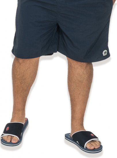 D555 DRAKE Slippers With Velcro Fastening Black - Meeste jalatsid 40-52 - 