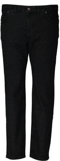 Adamo 5-Pocket Regular Rise Jeans Black - Teksad ja püksid - Meeste suured teksad W40 – W70