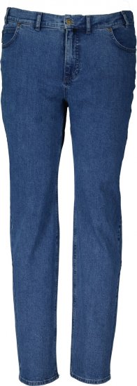 Adamo 5-Pocket High Rise Jeans Medium Blue - Teksad ja püksid - Meeste suured teksad W40 – W70
