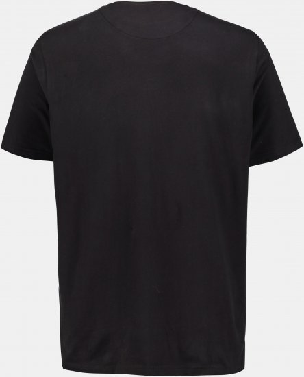 JP1880 Rolling Stones Graphic Band Comfort Fit T-Shirt Black - T-särgid - Suured T-särgid 2XL – 14XL