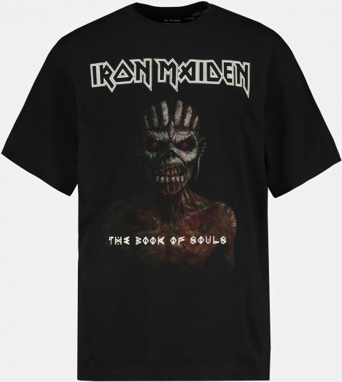 JP1880 Iron Maiden Graphic Band T-Shirt Black - T-särgid - Suured T-särgid 2XL – 14XL