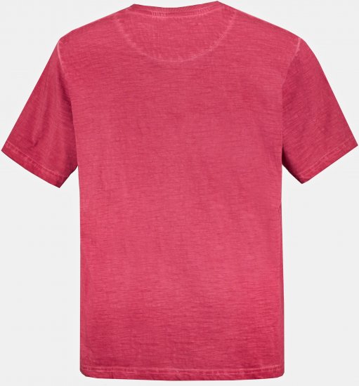 JP1880 AC/DC World Tour Graphic Comfort Fit Band T-Shirt Dark Red - T-särgid - Suured T-särgid 2XL – 14XL