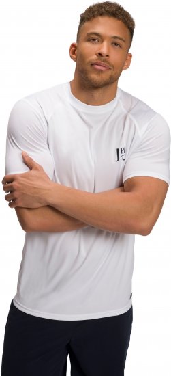 JP1880 QuickDry CoreFit Tennis T-Shirt White - Spordiriided & outdoor - Suured suurused meeste spordiriided