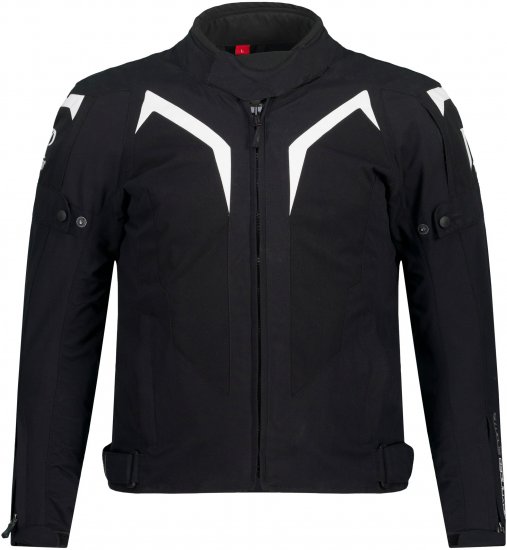 JP1880 3D Mesh Insert Motorcycle Jacket Black - Mootorrattariided pluss-suurustes - Mootorrattariided suurtele meestele
