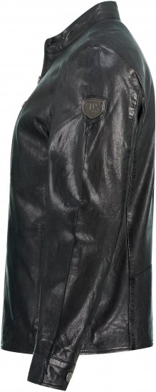 JP1880 Biker Style Leather Jacket Black - Jakid ja joped - Joped, suured suurused: 2XL – 12XL