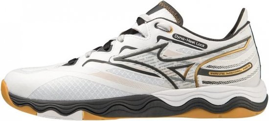 Mizuno 81GA232502 Sneakers White/Black/Gold - Meeste jalatsid 40-52 - 
