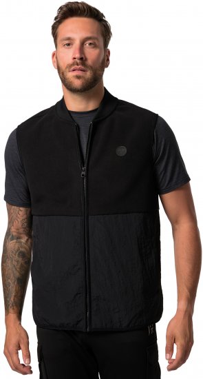 JP1880 Level 2 Double-Layer Fleece Vest Black - Spordiriided & outdoor - Suured suurused meeste spordiriided