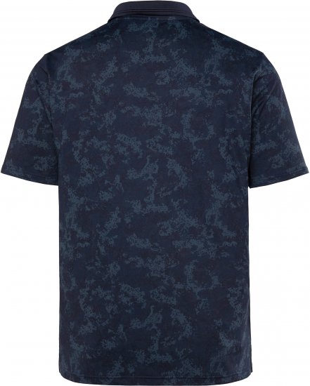 JP1880 Jay-Pi QuickDry AOP Golf Polo Shirt Navy Blue - Polosärgid - Meeste suured polosärgid 2XL – 8XL