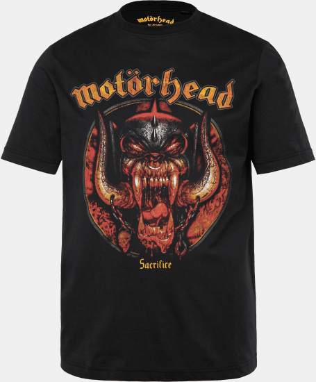 JP1880 Motörhead Sacrifice Band T-Shirt Black - T-särgid - Suured T-särgid 2XL – 14XL