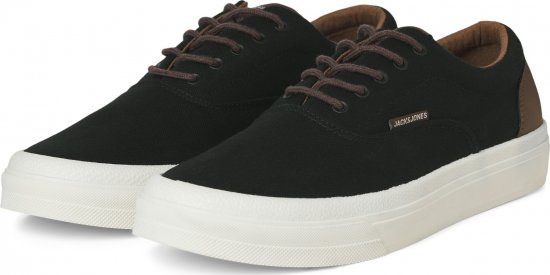 Jack & Jones Lington Canvas Sneakers Black - Meeste jalatsid 40-52 - 