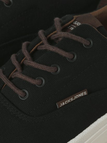 Jack & Jones Lington Canvas Sneakers Black - Meeste jalatsid 40-52 - 