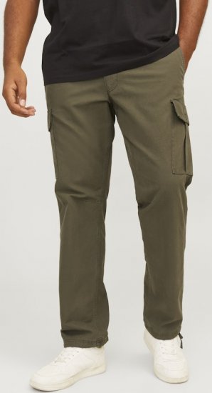 Jack & Jones KANE BARKLEY Cargopants Khaki - Teksad ja püksid - Meeste suured teksad W40 – W70