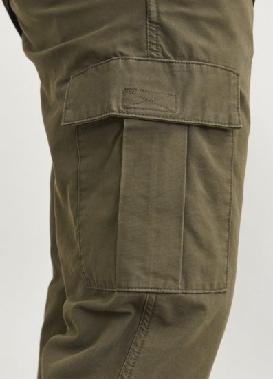 Jack & Jones KANE BARKLEY Cargopants Khaki - Teksad ja püksid - Meeste suured teksad W40 – W70