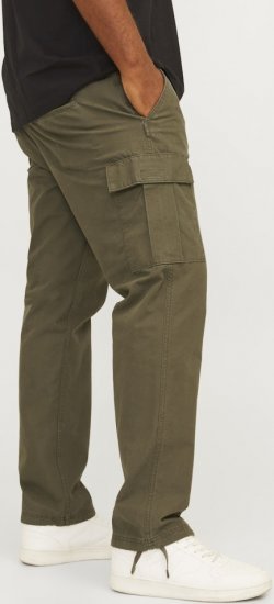 Jack & Jones KANE BARKLEY Cargopants Khaki - Teksad ja püksid - Meeste suured teksad W40 – W70