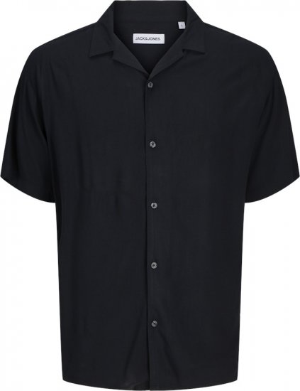 Jack & Jones Jeff Resort Shirt Black - Särgid - Meeste suured särgid 2XL – 8XL