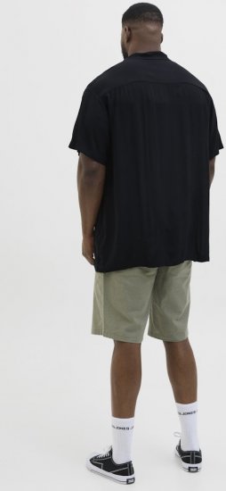 Jack & Jones Jeff Resort Shirt Black - Särgid - Meeste suured särgid 2XL – 8XL