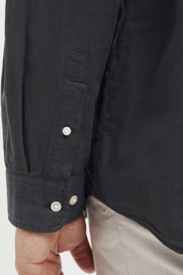 Jack & Jones Breeze Poplin Long Sleeve Shirt Black - Särgid - Meeste suured särgid 2XL – 8XL