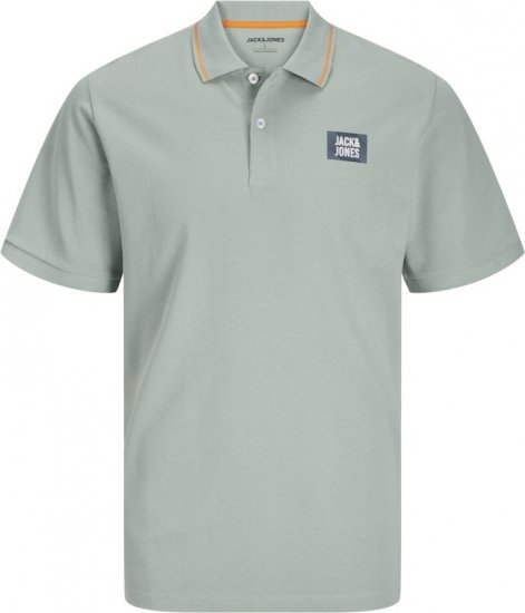 Jack & Jones Hudson Short Sleeve Polo Iceberg Green - Polosärgid - Meeste suured polosärgid 2XL – 8XL