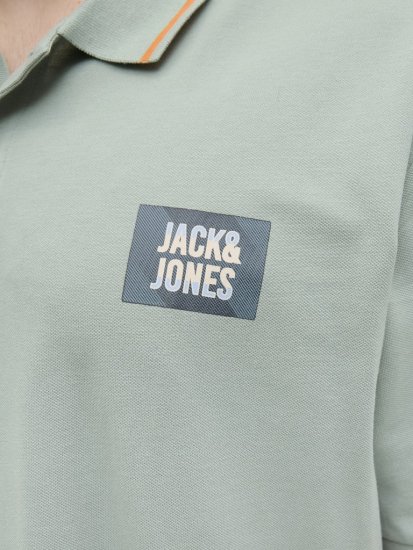 Jack & Jones Hudson Short Sleeve Polo Iceberg Green - Polosärgid - Meeste suured polosärgid 2XL – 8XL