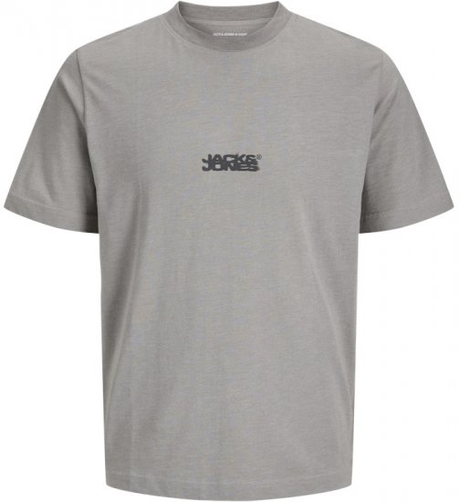 Jack & Jones Sago Branded Crew Neck T-Shirt Grey - T-särgid - Suured T-särgid 2XL – 14XL