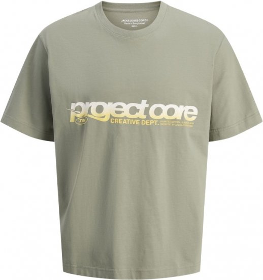 Jack & Jones Project Core Loose Fit Summer T-Shirt Light Grey - T-särgid - Suured T-särgid 2XL – 14XL