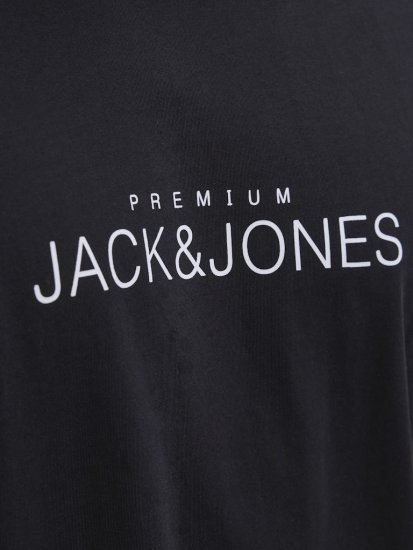 Jack & Jones Lavance Crew Neck T-Shirt Black Beauty - T-särgid - Suured T-särgid 2XL – 14XL