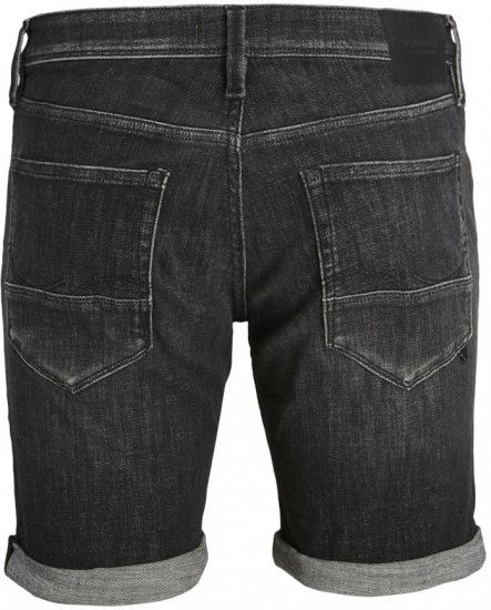 Jack & Jones RICK FOX SHORTS GE 245 Shorts Black Denim - Lühikesed püksid - Lühikesed Püksid suured suurused: W40-W60