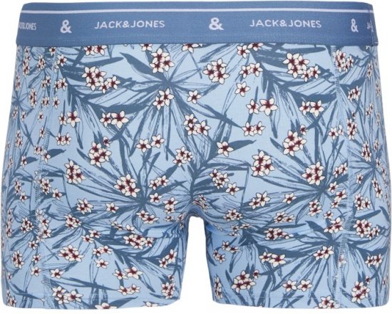 Jack & Jones Zach Trunks 3-Pack Chambray Blue - Aluspesu ja ujumisriided - Aluspesu 2XL-8XL