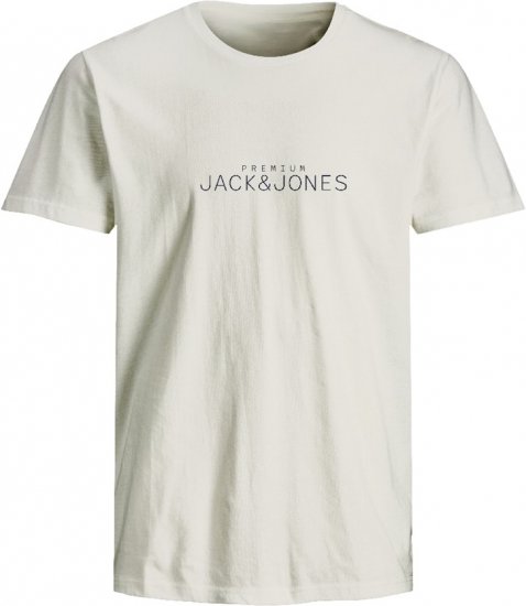 Jack & Jones Lavance Crew Neck T-Shirt White - T-särgid - Suured T-särgid 2XL – 14XL