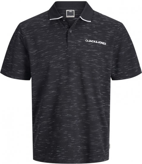 Jack & Jones Logan Polo Shirt Black - Polosärgid - Meeste suured polosärgid 2XL – 8XL