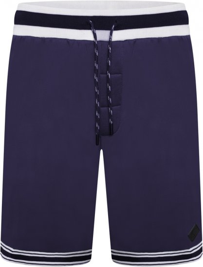 Kam Jeans TS005 Retro Tracky Set (Shorts/Sleeveless Hoodie) Navy - Dressid - Meeste dressid suured suurused