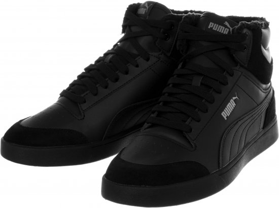Puma Shuffle Mid Fur Shoes Black - Meeste jalatsid 40-52 - 