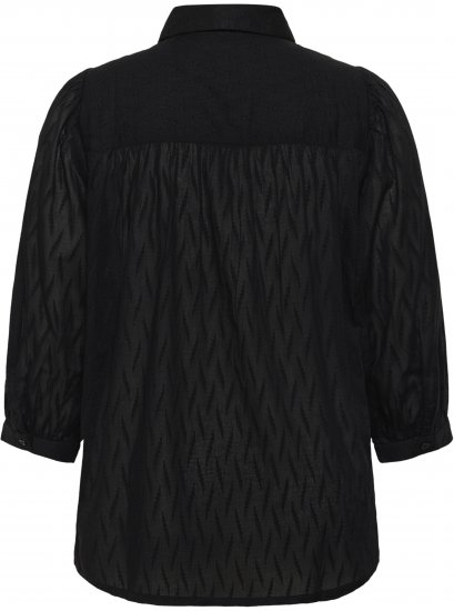 Kaffe Curve Gabby Särk lühendatud varrukatega Must - Triiksärgid - 