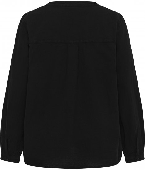 Kaffe Curve Nana Pikkade varrukatega särk Must - Pluusid & tuunikad - 