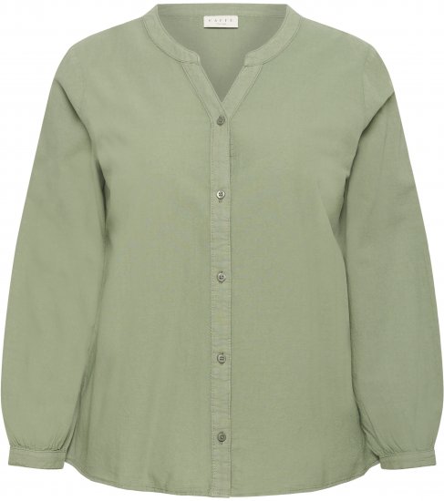 Kaffe Curve Nana Pikkade varrukatega särk Roheline - Pluusid & tuunikad - 