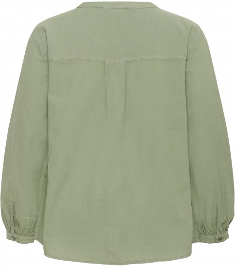 Kaffe Curve Nana Pikkade varrukatega särk Roheline - Pluusid & tuunikad - 