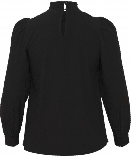 Kaffe Curve Ditta Smock Pluus Sügavmust - Pluusid & tuunikad - 