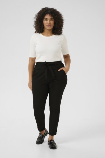 Kaffe Curve Jia Vööga püksid Sügavmust - Teksad & Püksid Suuremates Suurustes – Plus Size - 