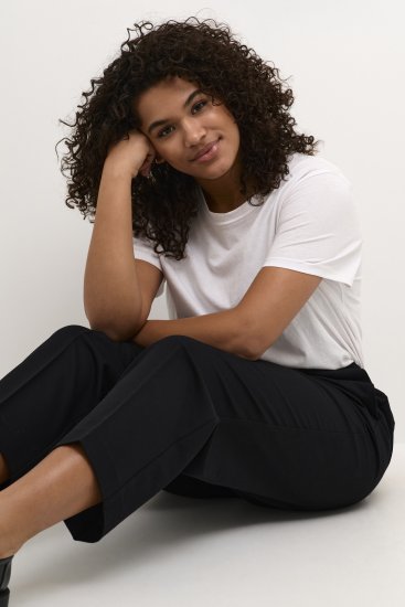 Kaffe Curve Sakira Lühendatud püksid Sügavmust - Teksad & Püksid Suuremates Suurustes – Plus Size - 