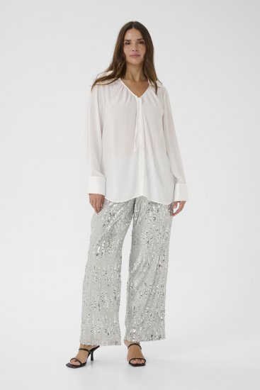 Kaffe Curve Gina Shirt White - Triiksärgid - 