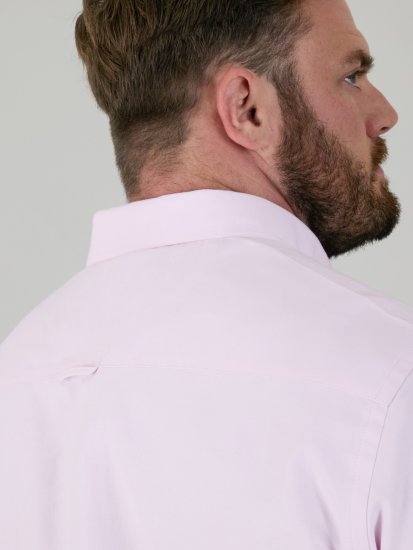 D555 Richard Pikkade Varrukatega Oxford-Särk TALL Roosa - TALL särgid - 