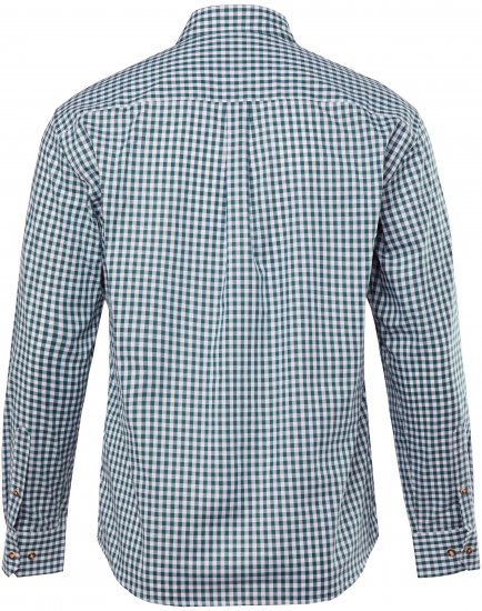 JP1880 Shirt Checked Traditional Long Sleeve Jade - Pidulikud rõivad - Pidulikud rõivad – Tähistamiseks Stiilselt ja Mugavalt