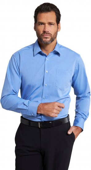 JP1880 Shirt Business Comfort Fit Light Blue TALL - MEESTERIIDED MT-6XLT - Pikad meeste riided