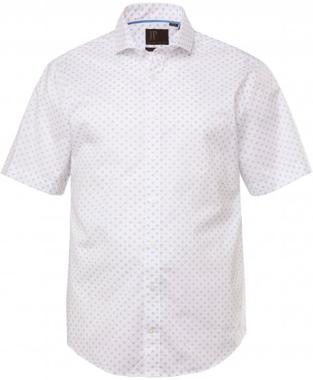 JP1880 Business Modern Fit Short Sleeve Shirt TALL Off-White - TALL särgid - 