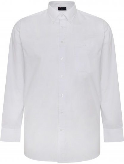 Espionage SH150 Long Sleeve Shirt White - Särgid - Meeste suured särgid 2XL – 8XL