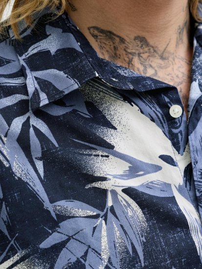 Jack & Jones Honolulu Short Sleeve Resort Shirt - Lühikeste varrukatega särgid - Meeste Lühikeste varrukatega särgid 