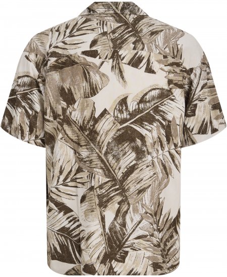 Jack & Jones Jeff Resort Short Sleeve Shirt Brown - Särgid - Meeste suured särgid 2XL – 8XL