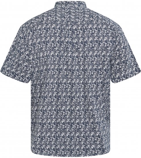 North Latitude 61114 Üleni Trükimustriga Jersey-Särk Tumesinine - Särgid - Meeste suured särgid 2XL – 8XL